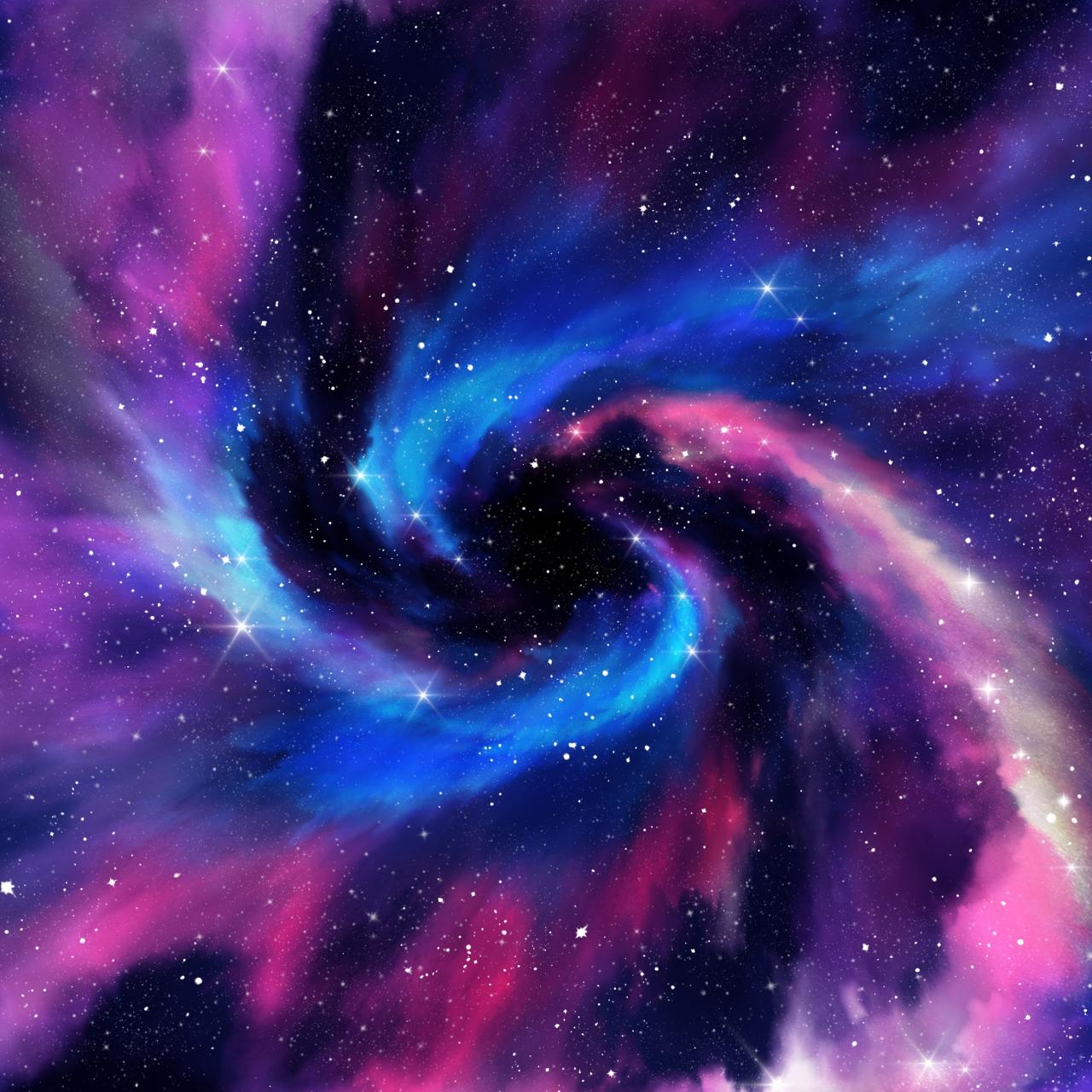 Spiral galaxy Wallpaper 4K, Milky Way, Stars, Deep space Galaxy s 10 plus